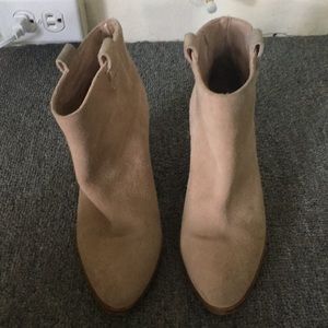 J Crew Blush Booties 7.5 women’s